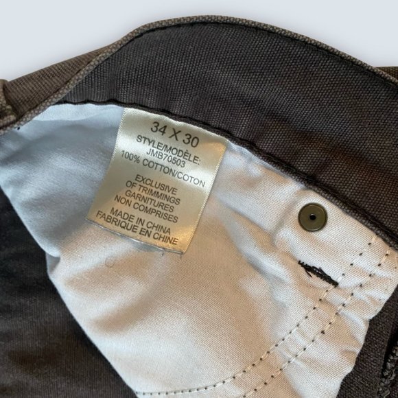 Dakota Brown Jeans 34 x 30 - Picture 4 of 9